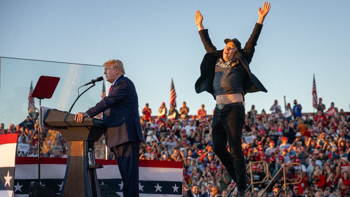 Elon Musk Joins Donald Trump Rally: ‘I’m Dark MAGA’ | Video