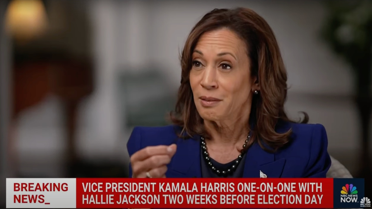 Kamala Harris Says No to…