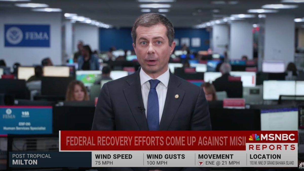 Hurricane Misinformation has ‘Real World Consequences,’ Says Pete Buttigieg: ‘This is a Life and Death Response Operation’ | Video