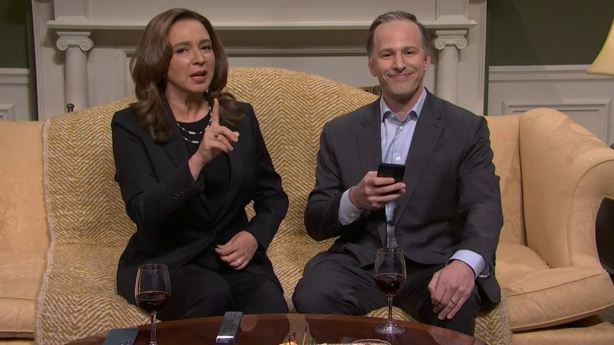 SNL Cold Open Kamala Stresses Over VP Debate