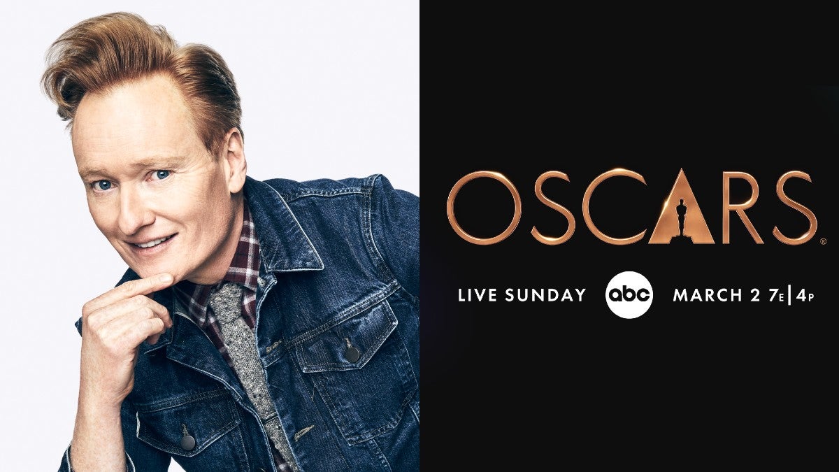 Conan O'Brien to Host the 2025 Oscars