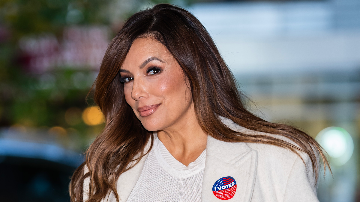 Eva Longoria Bolts 'Dystopian' USA After Trump Wins Election