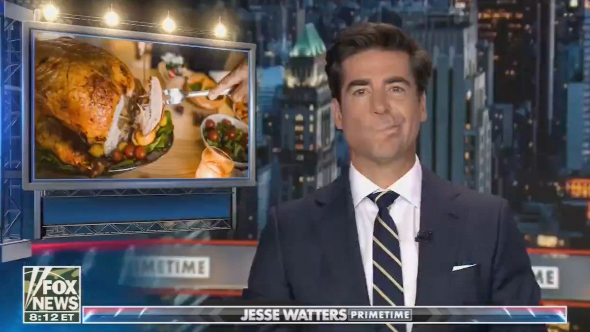 Jesse Watters’ Mother Disinvites Him From Thanksgiving Dinner After Trump Win: ‘Apparently There Wasn’t Enough Room’ | Video