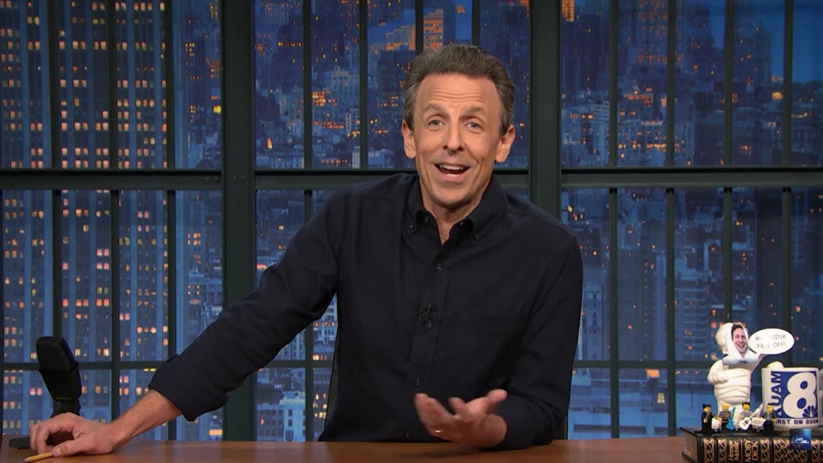 Seth Meyers Says We’re Trapped ‘in an Infinite Time Warp’ Where Trump Is ‘the Center of the Universe’ | Video thumbnail