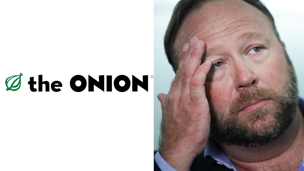 The Onion’s Bid to Buy Alex Jones’ Infowars Rejected by Federal Bankruptcy Judge