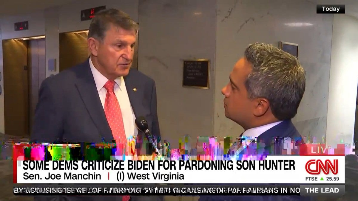 Joe Manchin Says Biden’s Pardon of Hunter Would Be ‘More Balanced’ if He Also Pardoned Trump | Video