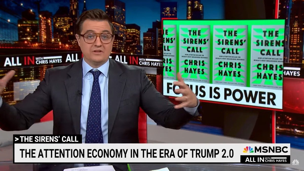 Chris Hayes Says Trump ‘Isn’t Omnipotent’ and His ‘Form of Domination’ Is ‘Defeatable’: ‘Focus Is Power’ | Video