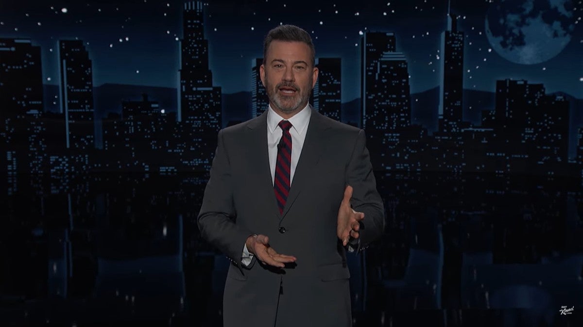 Jimmy Kimmel Says if Misinfo Fueled Fires America ‘Would Be One Giant Olympic Torch’ | Video