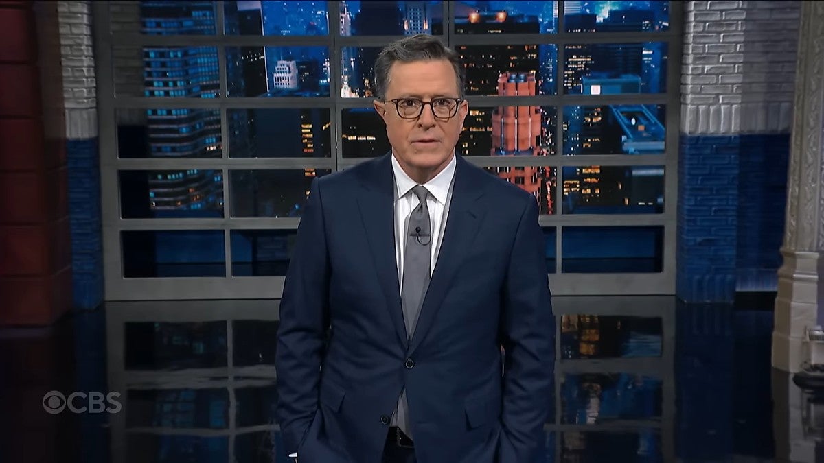 ‘Late Night’ Audience Boos Rain Down as Stephen Colbert Lists Trump’s Barrage of Executive Orders | Video