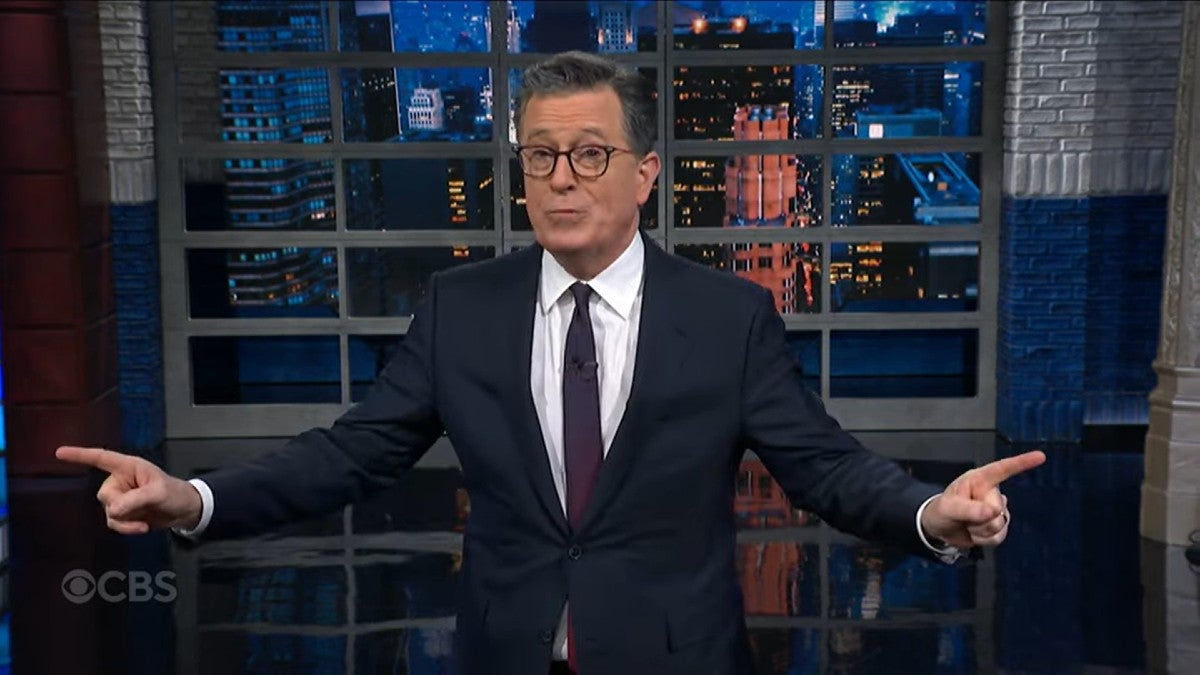 Stephen Colbert Jokes Trump’s DoJ Firings Turned It Into ‘the Department of Just This Guy’ | Video