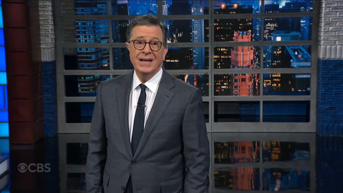 Stephen Colbert Says Elon Musk Is Blowing up the Government ‘Like a Tesla in Self-Driving Mode’ | Video