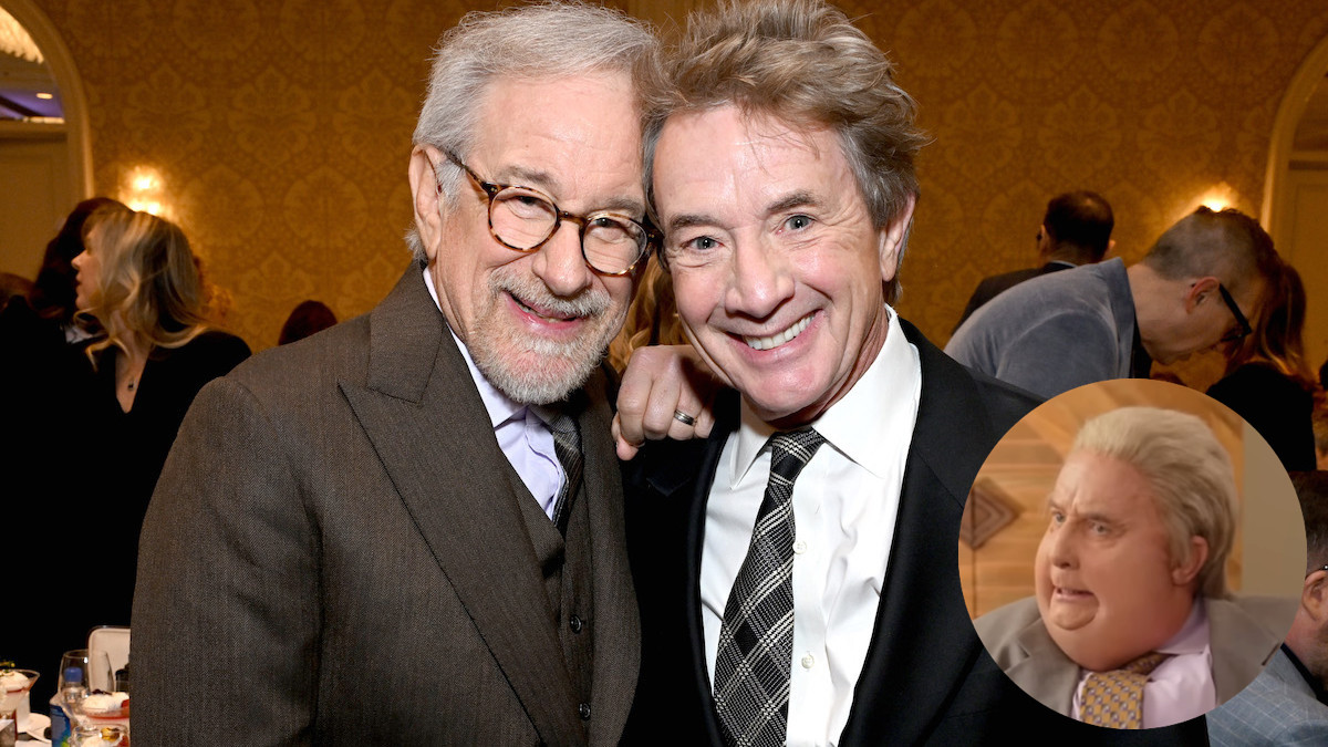 Martin Short Says Jiminy Glick Has Always Been 100%  Improvised — Except for When He Interviewed Steven Spielberg | Video