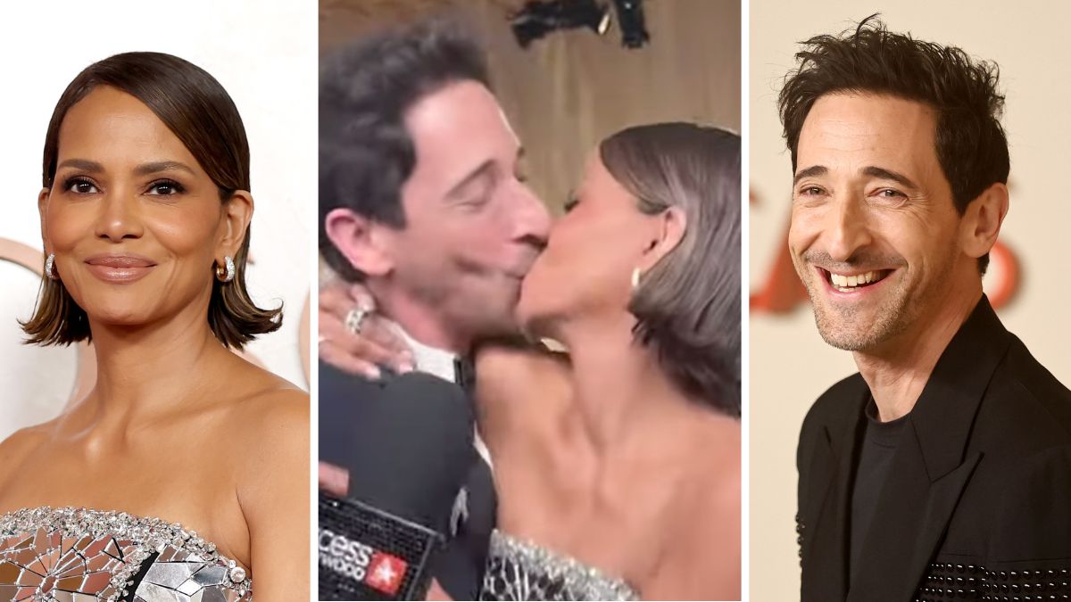 Halle Berry Surprises Adrien Brody With ‘Payback’ Kiss for Infamous 2003 Oscar Smooch | Video