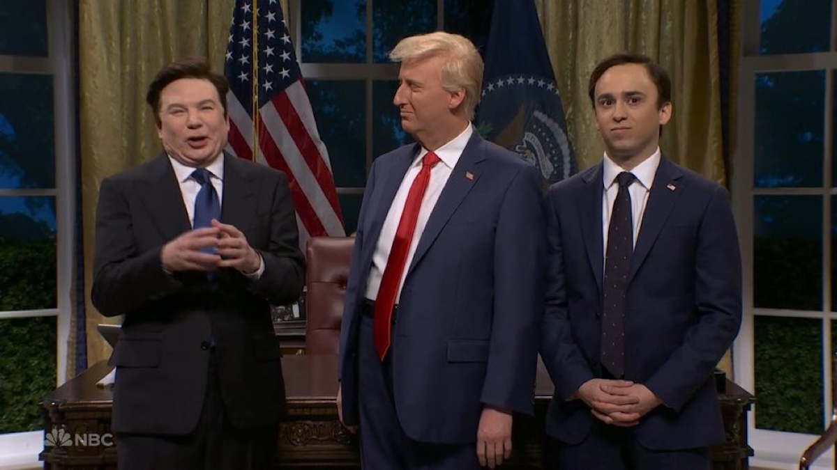 ‘SNL’ Cold Open: Mike Myers’ Elon Musk Returns for Heated Oval Office Meeting With Trump and Marco Rubio | Video