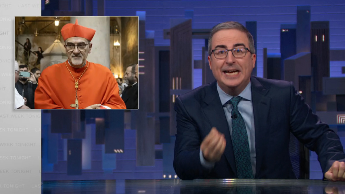 John Oliver Casts His Vote for the New Pope Based Purely on a Funny Last Name: ‘We Need This Right Now!’