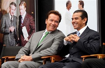 Arnold Schwarzenegger Antonio Villaraigosa 